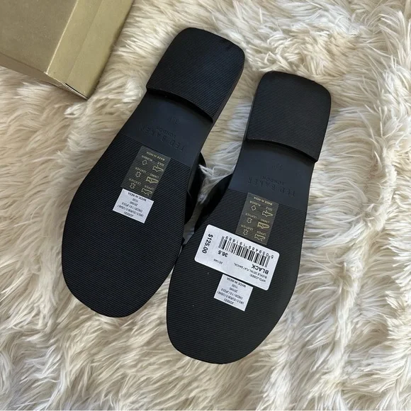 Ted Baker London Buckle Detail Slide Sandal (slide)
BLACK, Size 6 M - Picture 4 of 7